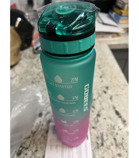 GOBEES 32oz Motivational No BPA Water . 2000 Units. EXW Los Angeles 